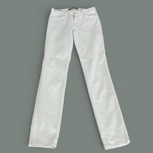 J Brand White Skinny leg Jeans size 24